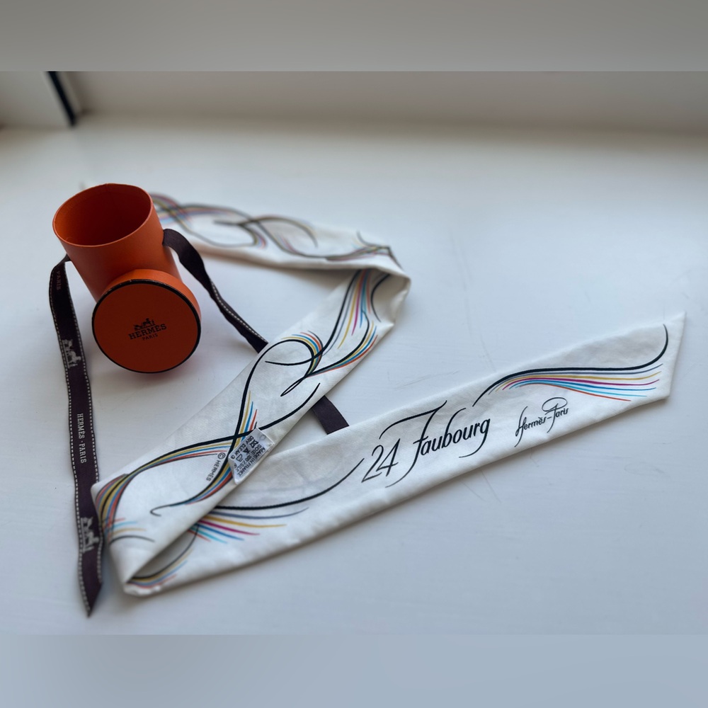 Hermes Twilly Silk Scarf Ribbon